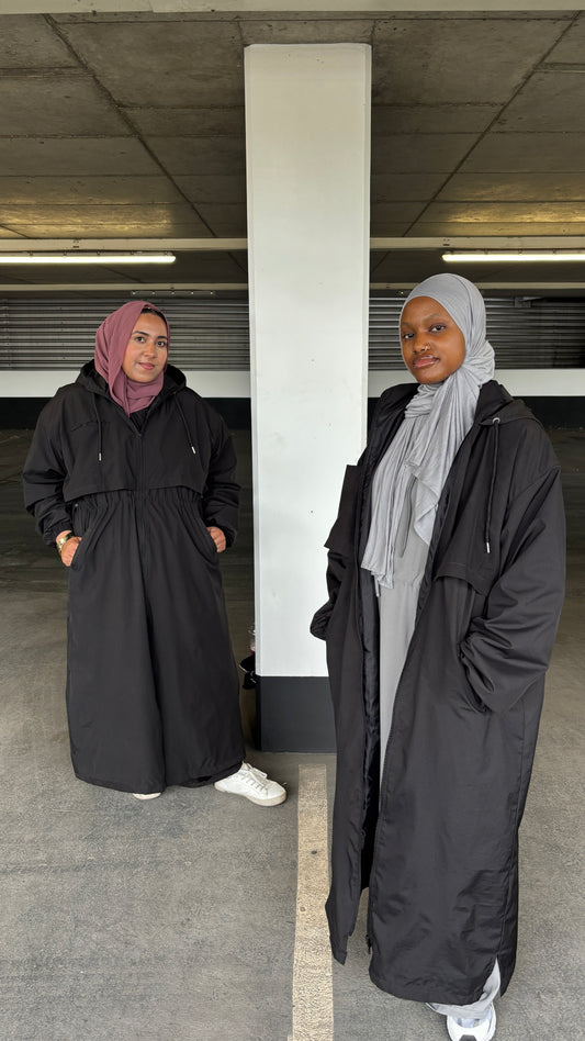 Plus size raincoat abaya