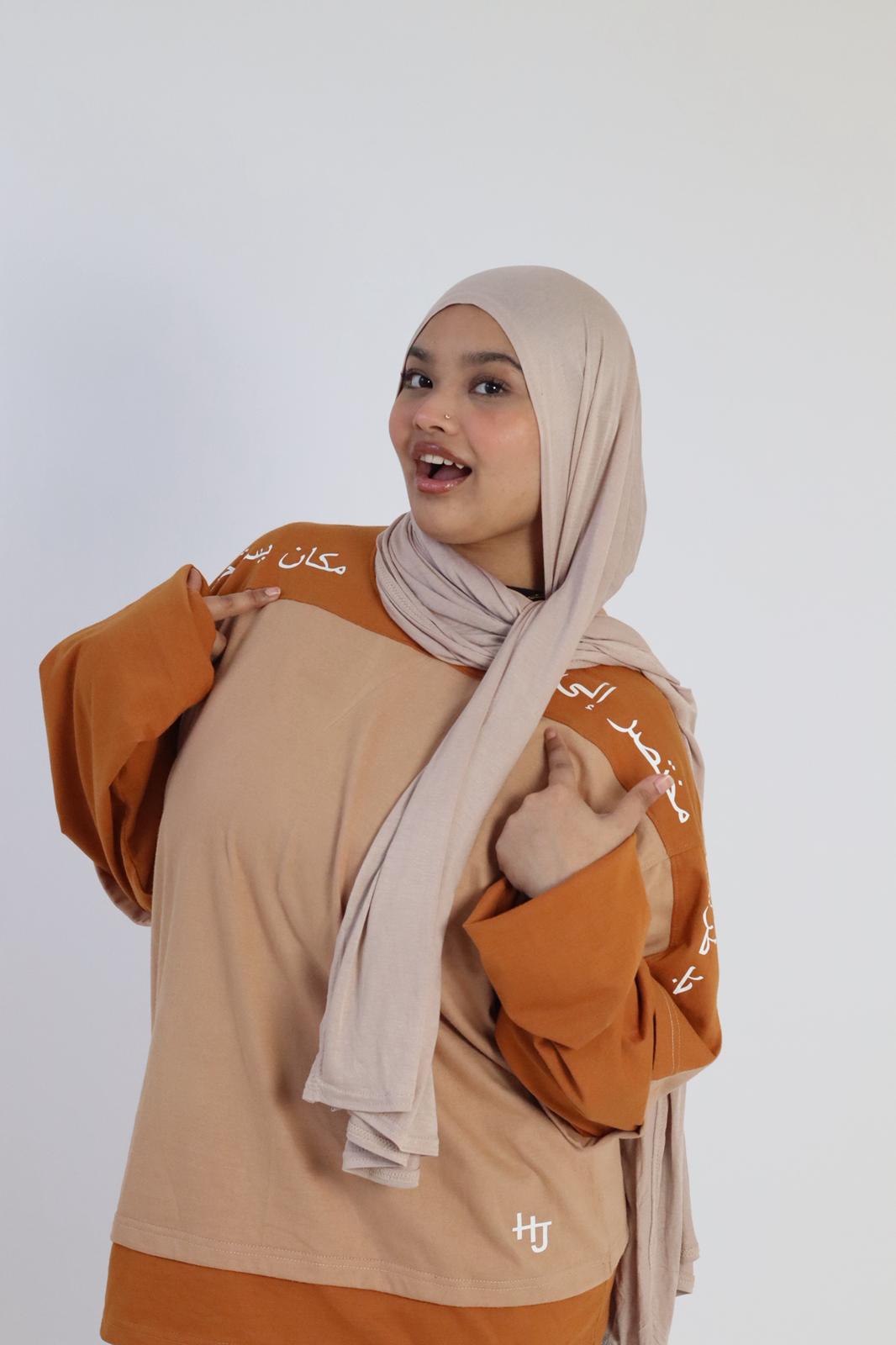 Double layered oversize tee