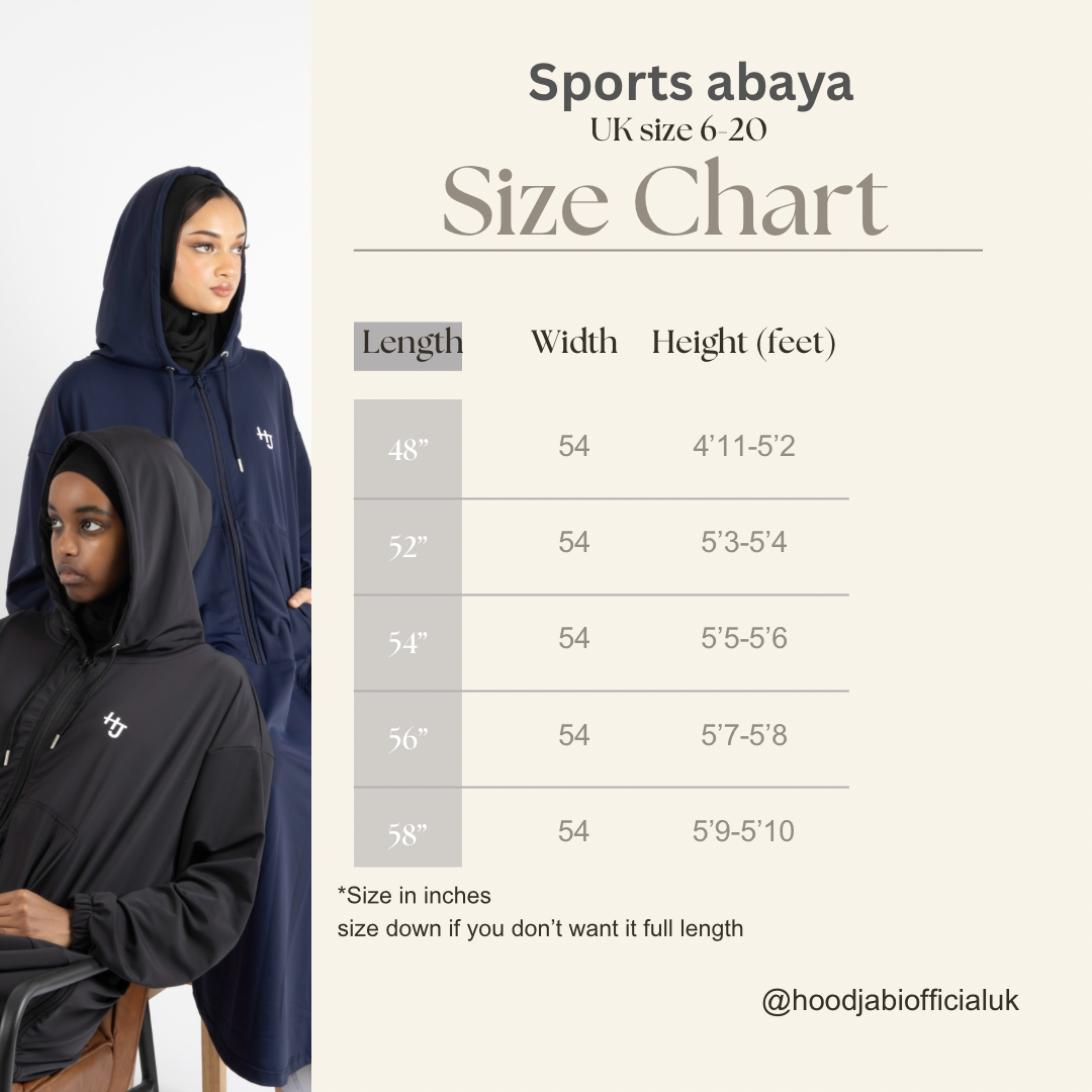 Sports abaya